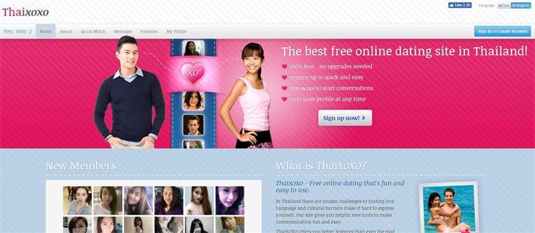 This is the first and the only free Thai dating site. 